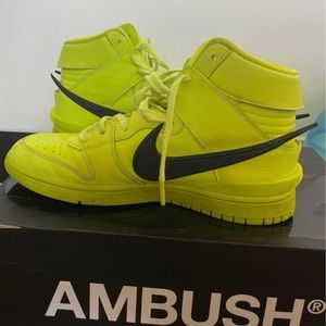 Nike AMBUSH x Dunk High Flash Lime